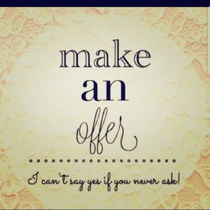 All offers considered!